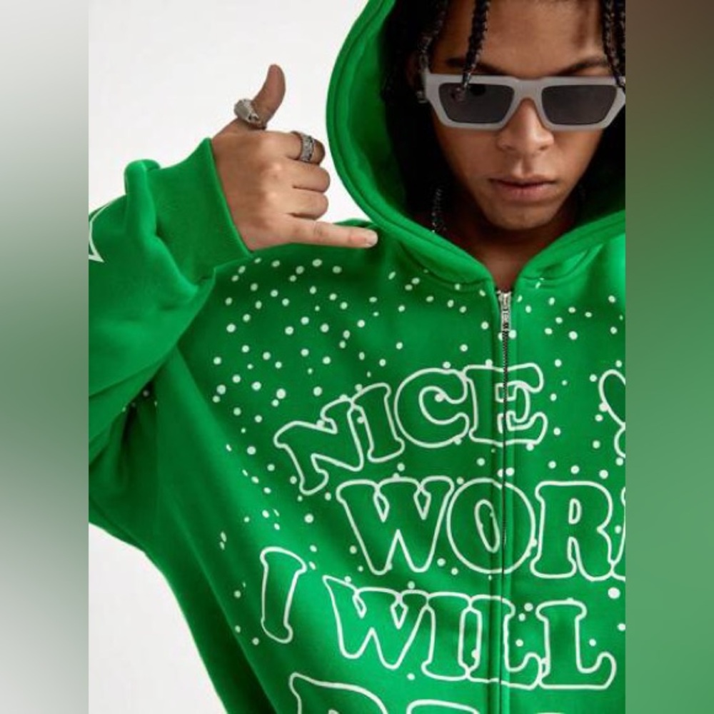 NFINITY Green Hoodie